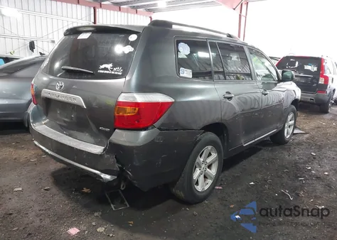 2010 Toyota Highlander Base V6 from USA, damaged, VIN 5TDBK3EH6AS035837